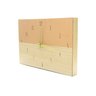 Relógio de Parede Decorativo Retangular Madeira e Terracota 18,5x26,5 cm - D'Rossi - 5
