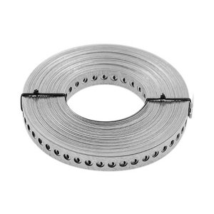 Fita de Aço Perfurado 0,40mm 17mm x 30 Metros - 05958 - FIXWELL