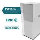 Ver imagem 6 de Ar Condicionado Portátil Philco 12000 BTUS Frio Gás R32 PAC12FN 220V Branco