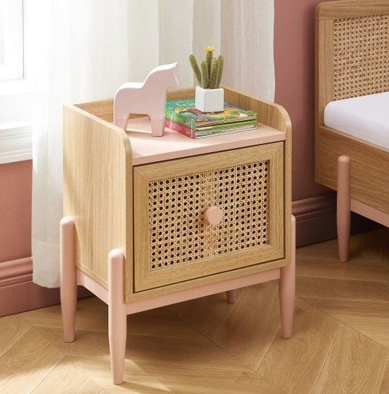 Mesa de Cabeceira Infantil - Palha Indiana