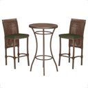 Ver imagem 1 de Mesa Bistro e 2 Banquetas Roma Marrom Corda Náutica 13 Trama Original