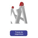Ver imagem 6 de Escada Extensiva 3 em 1 Aço 8x14 Degraus 4,10m 120kg Nv210p