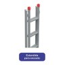 Escada Extensiva 3 em 1 Aço 8x14 Degraus 4,10m 120kg Nv210p - 5