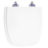 Assento Sanitário Laqueado Soft Close Angra Branco para Bacia Logasa - 1