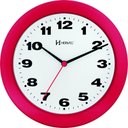 Ver imagem 1 de Relógio de Parede 21cm Plástico 6103 Herweg Vermelho