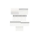 Ver imagem 3 de Faqueiro Tramontina Malibu em Aço Inox 60 Peças