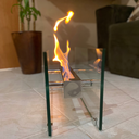 Ver imagem 6 de Lareira Portátil de Mesa Inox Completa A Álcool ou Etanol