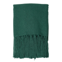 Ver imagem 1 de Manta Decorativa Algodão Mya Verde Esmeralda