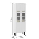 Ver mais imagens de Cozinha Completa Aço com Pia Branco Colors Bertolini Branco
