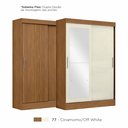 Ver imagem 5 de Guarda-Roupa Infantil 2 Portas Helena Bege/Cinamomo/Off White