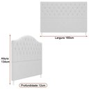 Ver imagem 2 de Cabeceira para Cama Box Queen 160cm Balence Bouclé Suave Bege - Sallar Home