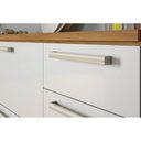 Ver imagem 7 de Cozinha Compacta Burguesa 2 Peças (1 Armário + 1 Balcão) C2p22 Freijó/branco - Nesher