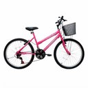 Ver imagem 1 de BICICLETA CAIRU 24 MTB 21M BELLA REB C/CT ROSA/PINK