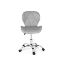 Ver imagem 2 de Cadeira Office Eiffel Slim Base Giratória Cinza - Cromada