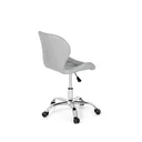 Ver imagem 3 de Cadeira Office Eiffel Slim Base Giratória Cinza - Cromada