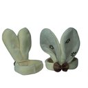 Ver imagem 1 de Conjunto 2 Peças Porta Guardanapo Tiara de Coelho 8x5x5cm