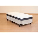 Ver imagem 2 de Cama Box Solteirão Serenelife - Suede Bege Claro