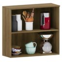 Ver imagem 5 de Armário de Cozinha 80cm 2 Portas com Vidro Nádia Mocca/avelã L01 - Mpozenato