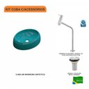 Ver imagem 3 de Kit Cuba Ov39 com Torneira Link 1062 Metal e Válvula 1 Polegada Compace