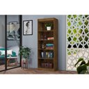 Ver imagem 2 de Armário Livreiro 4 Prateleiras Caio J&a Móveis Jequitibá