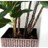Arvore Planta Artificial Folhagem Ficus Lyrata 150cm Premium - 6