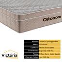 Ver imagem 2 de Colchão Airtech Molas Ensacadas Solteiro Ortobom