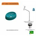 Ver imagem 3 de Kit Cuba Ov39 com Torneira Link 1062 Metal e Válvula Click 1 Polegada B Compace