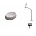 Ver imagem 2 de Kit Cuba Ov39 com Torneira Link 1062 Metal e Válvula Click 1 Polegada B Compace