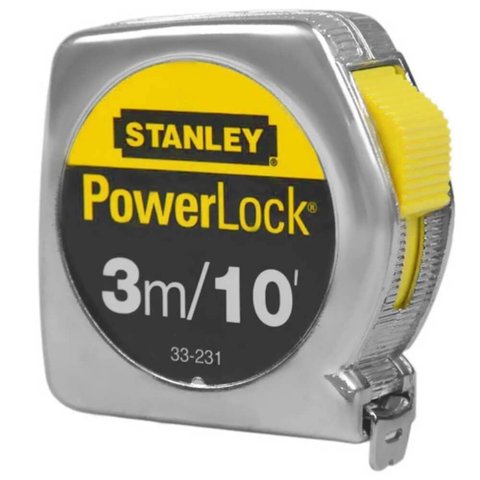 Trena Powerlock com 3 Metros - 33-231s - Stanley