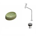 Ver imagem 2 de Kit Cuba Ov39 com Torneira Link 1062 Metal e Válvula Click 1 Polegada B Compace