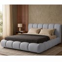 Ver imagem 4 de Cama Japonesa com Cabeceira King Nuvem Factor Estofada Off White Sallar Home