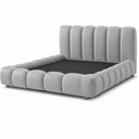 Ver imagem 3 de Cama Japonesa com Cabeceira King Nuvem Factor Estofada Off White Sallar Home