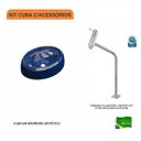 Ver imagem 3 de Kit Cuba Ov39 C/torneira Link 1062 Metal 1/4 Volta Compace