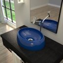 Ver imagem 1 de Kit Cuba Ov39 C/torneira Link 1062 Metal 1/4 Volta Compace