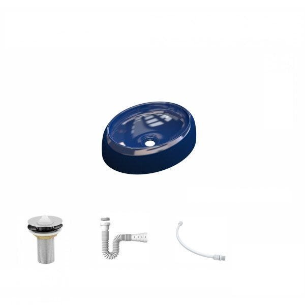 Kit Cuba OV39 C/Válvula 1 Polegada e Sifão Pvc e Flexível Compace - 2