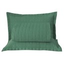 Ver imagem 1 de Kit Cobre Leito Colcha Monaco Queen Dupla Face 3 Peças - Verde - 100% Poliéster