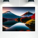 Ver imagem 1 de Quadro Decorativo Tela Canvas Paisagens Ref:qbpa33 Lojall 150 X 100 Cm Borda Infinita