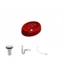 Ver imagem 2 de Kit Cuba Ov39 C/válvula 1 Polegada e Sifão Pvc e Flexível Compace