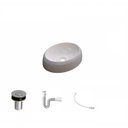 Ver imagem 2 de Kit Cuba Ov39 C/válvula Click 1 Polegada B e Sifão Pvc e Flexível Compace