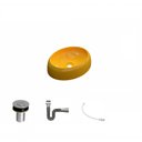 Ver imagem 2 de Kit Cuba Ov39 C/válvula Click 1 Polegada B e Sifão Cromado e Flexível Compace