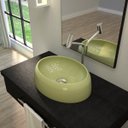 Ver imagem 1 de Kit Cuba Ov39 C/válvula Click 1 Polegada B e Sifão Cromado e Flexível Compace