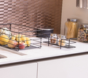 Ver imagem 4 de Saleiro Plástico com Tampa de Aço 1kg de Bancada Forma Inox:Preto
