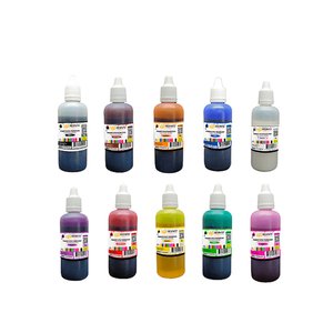 Kit 10 Pigmento Epóxi Translúcido P/resinas Vip Resinas 50g