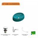 Ver imagem 3 de Kit Cuba Ov39 com Válvula Click 1 Polegada G e Sifão Pvc e Flexível Compace