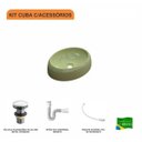 Ver imagem 3 de Kit Cuba Ov39 com Válvula Click 1 Polegada G e Sifão Pvc e Flexível Compace