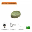 Ver imagem 3 de Kit Cuba Ov39 com Válvula Click 1 Polegada G e Sifão Cromado e Flexível Compace