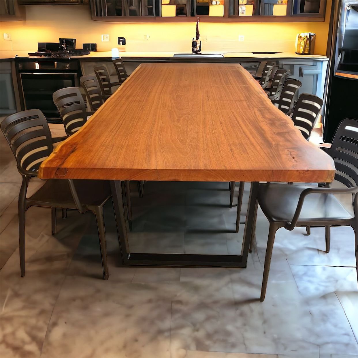 Mesa de Jantar Prancha Pequia 215x85 - 4