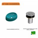 Ver imagem 3 de Kit Cuba Ov39 com Válvula Click Botão 1 Polegada B Compace