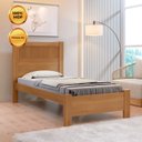 Ver imagem 4 de Cama Solteiro Premium Plus Ripada 100% MDF Cinamomo
