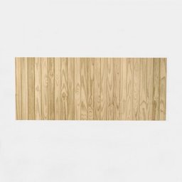 Cabeceira Madeira De Pinus Natural Casal 140Cm Esmeralda - 1